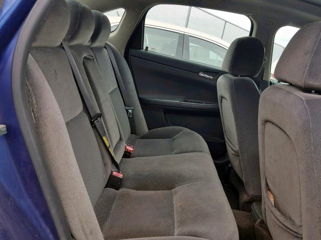 2G1WD58C269193835 - 2006 CHEVROLET IMPALA SUP ლურჯი ფოტო 6