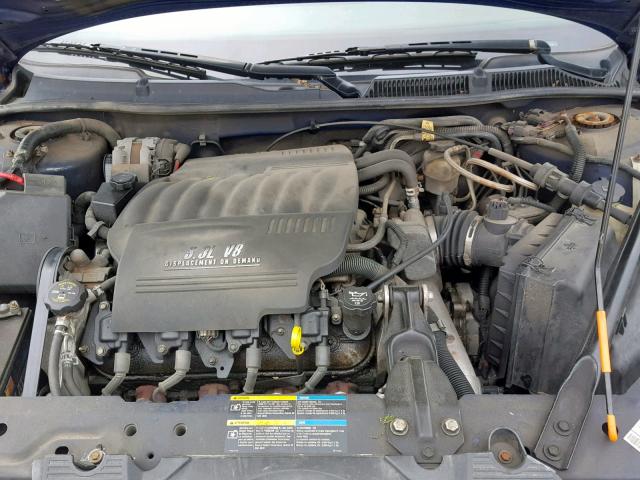 2G1WD58C269193835 - 2006 CHEVROLET IMPALA SUP ლურჯი ფოტო 7