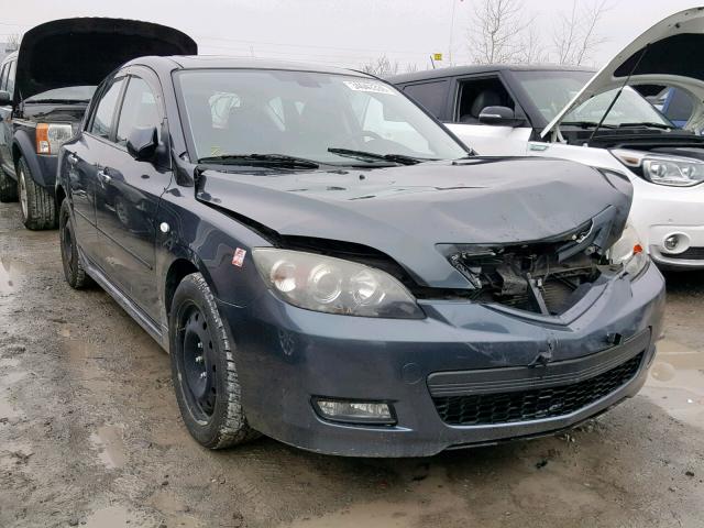 JM1BK343391212987 - 2009 MAZDA 3 S GRAY photo 1