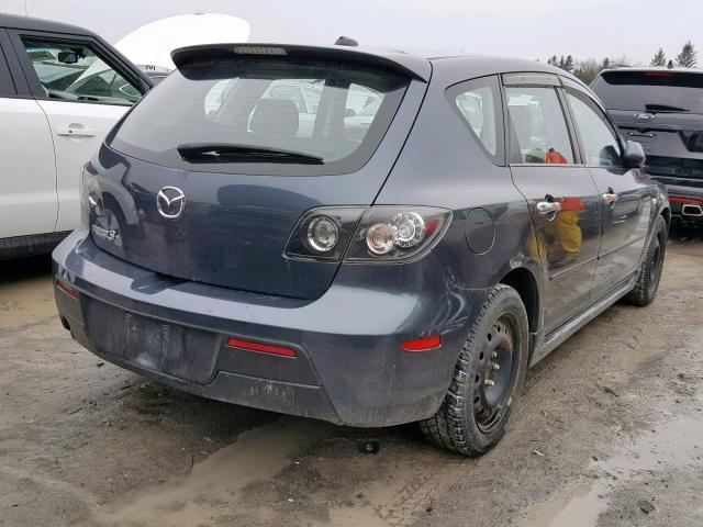 JM1BK343391212987 - 2009 MAZDA 3 S GRAY photo 4