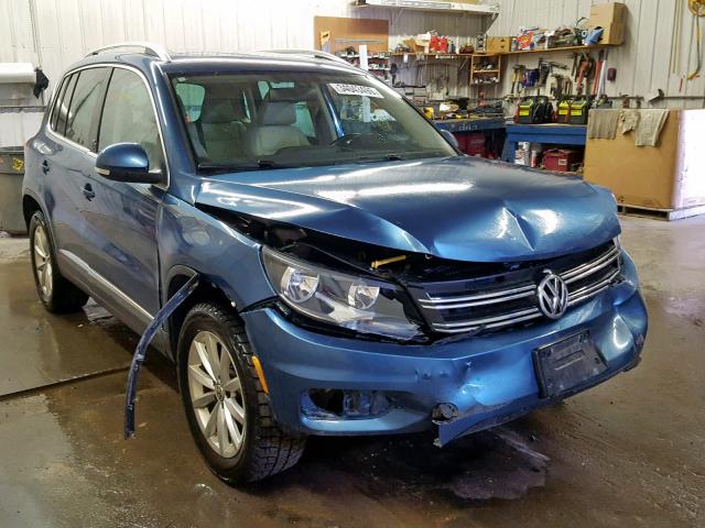 WVGSV7AX1HW511316 - 2017 VOLKSWAGEN TIGUAN WOL BLUE photo 1