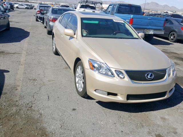 JTHBH96S565045847 - 2006 LEXUS GS 300 GOLD photo 1