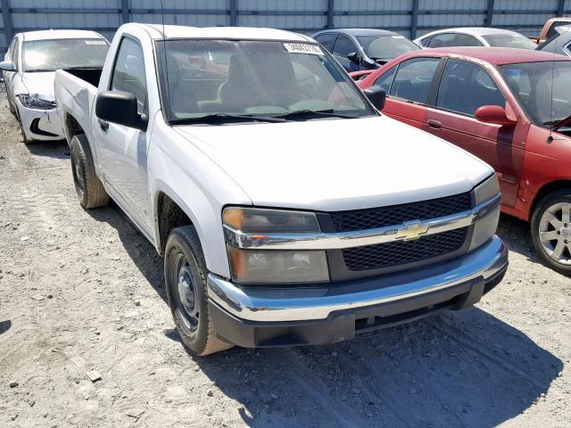 1GCCS14E288184616 - 2008 CHEVROLET COLORADO WHITE photo 1