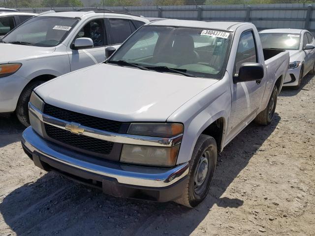 1GCCS14E288184616 - 2008 CHEVROLET COLORADO WHITE photo 2