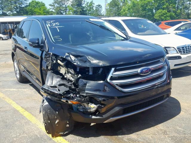 2FMTK3K92FBC05388 - 2015 FORD EDGE TITAN BLACK photo 1