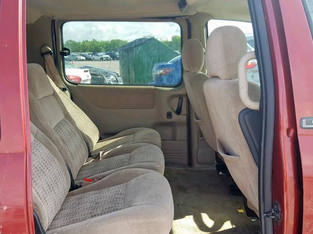 1GNDX03E12D200120 - 2002 CHEVROLET VENTURE RED photo 6