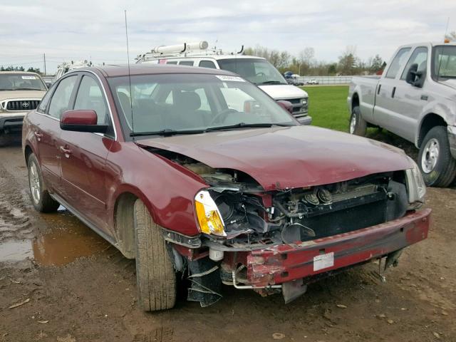 1MEFM40195G608126 - 2005 MERCURY MONTEGO LU BURGUNDY photo 1