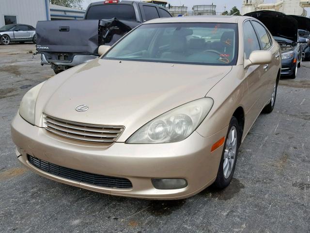 JTHBF30G035039277 - 2003 LEXUS ES 300 GOLD photo 2