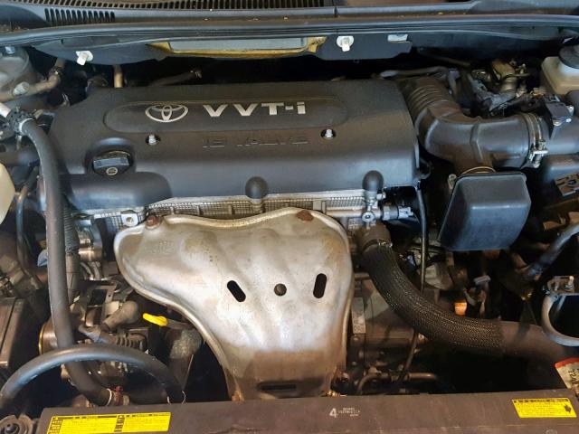 JTKDE167X80243607 - 2008 TOYOTA SCION TC ვერცხლისფერი ფოტო 7