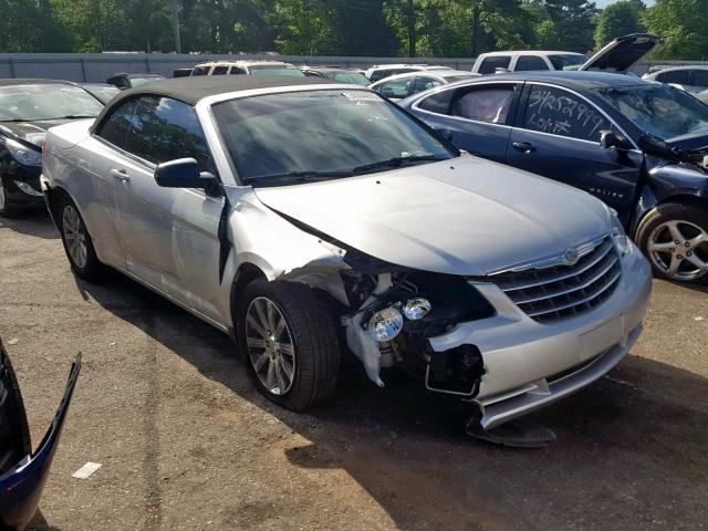 1C3BC4EB4AN113170 - 2010 CHRYSLER SEBRING LX SILVER photo 1