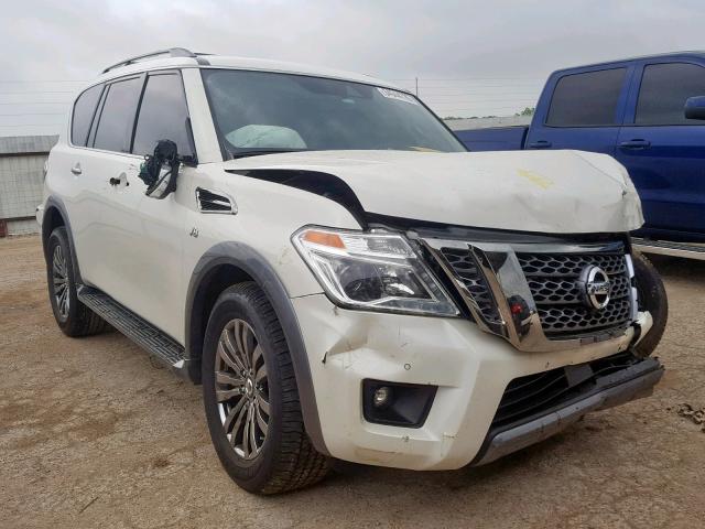 JN8AY2NF9J9332395 - 2018 NISSAN ARMADA PLA WHITE photo 1