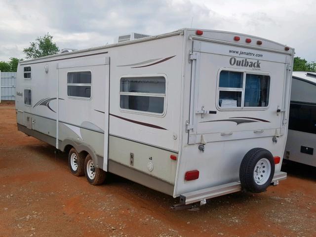 4YDT28R277B453702 - 2007 KEYSTONE OUTBACK WHITE photo 3