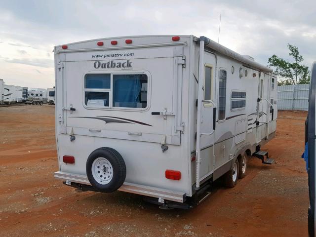 4YDT28R277B453702 - 2007 KEYSTONE OUTBACK WHITE photo 4