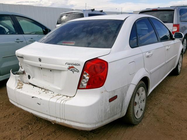 KL5JD56Z76K289764 - 2006 SUZUKI FORENZA WHITE photo 1