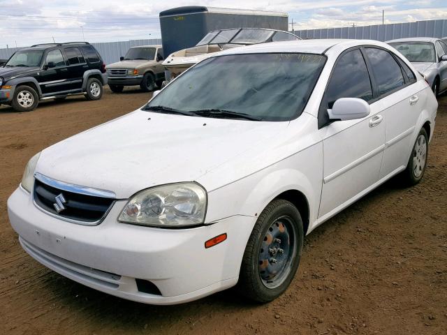 KL5JD56Z76K289764 - 2006 SUZUKI FORENZA WHITE photo 3