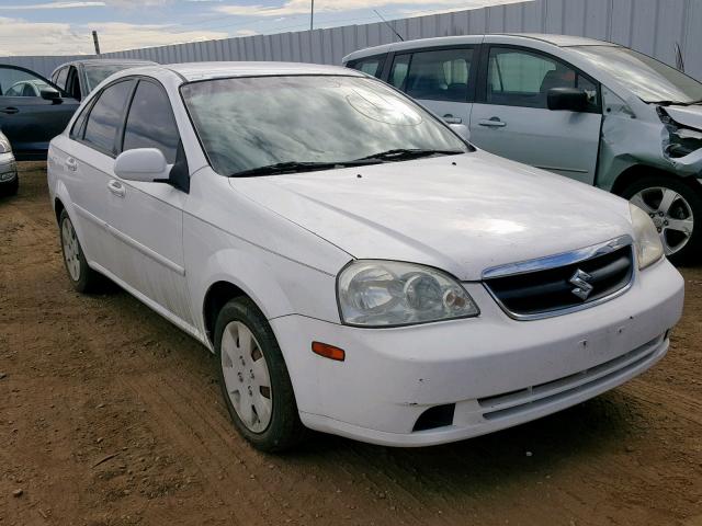 KL5JD56Z76K289764 - 2006 SUZUKI FORENZA WHITE photo 4