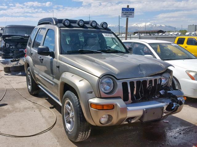 1J8GL38K04W230145 - 2004 JEEP LIBERTY RE TAN photo 1