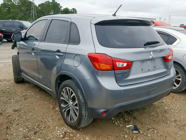 JA4AP3AW5GZ030728 - 2016 MITSUBISHI OUTLANDER GRAY photo 3