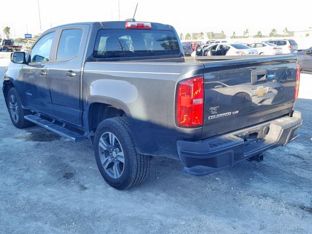 1GCGSBEN6H1302827 - 2017 CHEVROLET COLORADO GRAY photo 3