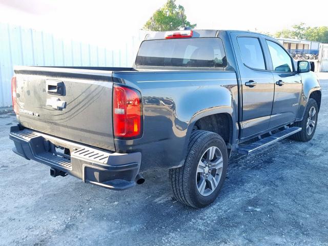 1GCGSBEN6H1302827 - 2017 CHEVROLET COLORADO GRAY photo 4