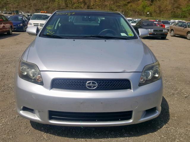 JTKDE167780239286 - 2008 TOYOTA SCION TC ვერცხლისფერი ფოტო 9