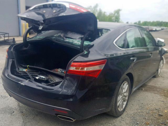 4T1BK1EB7FU190251 - 2015 TOYOTA AVALON XLE BLUE photo 4