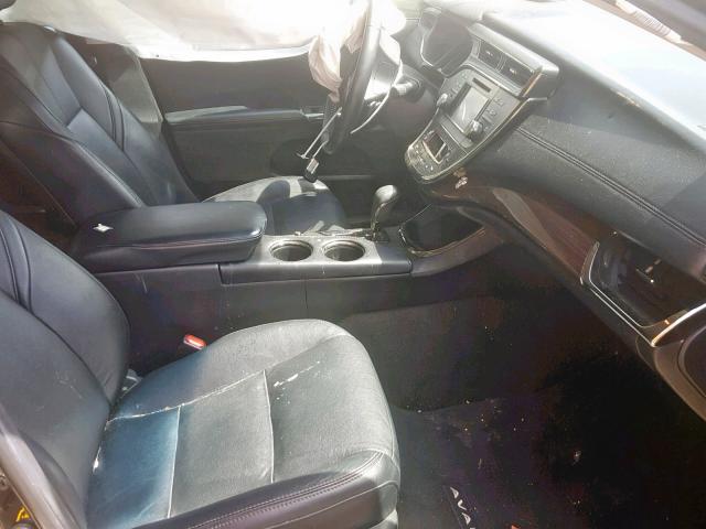 4T1BK1EB7FU190251 - 2015 TOYOTA AVALON XLE BLUE photo 5