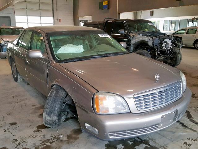 1G6KD54Y9YU249950 - 2000 CADILLAC DEVILLE GOLD photo 1