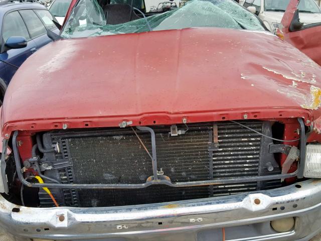 1B7KF2364XJ504056 - 1999 DODGE RAM 2500 RED photo 7