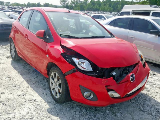 JM1DE1LY6D0160335 - 2013 MAZDA MAZDA2 RED photo 1