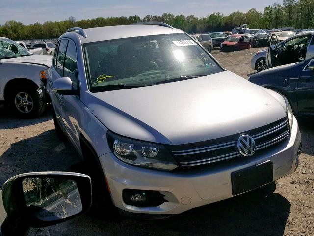 WVGBV7AX5CW545381 - 2012 VOLKSWAGEN TIGUAN S SILVER photo 1