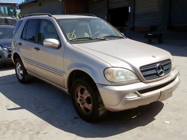 4JGAB57E33A445940 - 2003 MERCEDES-BENZ ML 350 GOLD photo 1