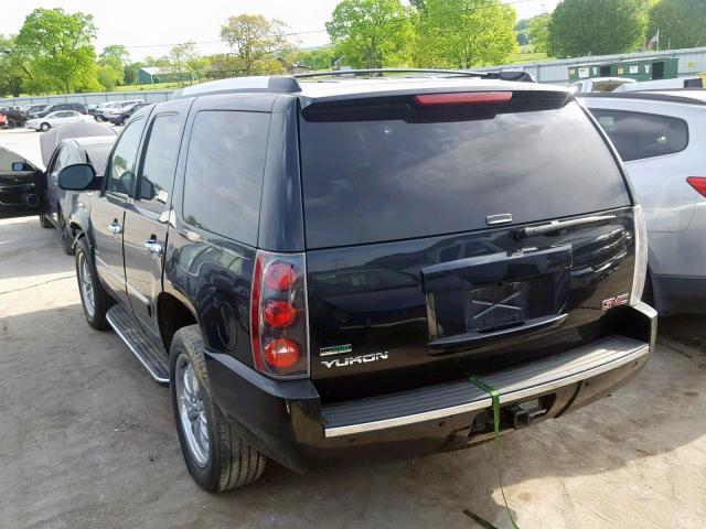 1GKS1EEF2BR322366 - 2011 GMC YUKON DENA BLACK photo 3