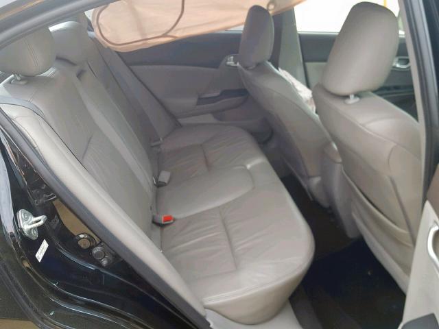 19XFB2F97CE004421 - 2012 HONDA CIVIC EXL 黑色 照片 6