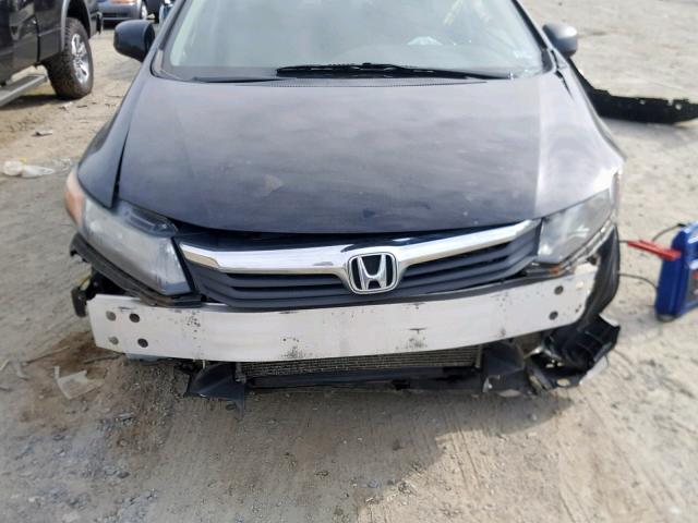 19XFB2F97CE004421 - 2012 HONDA CIVIC EXL 黑色 照片 9