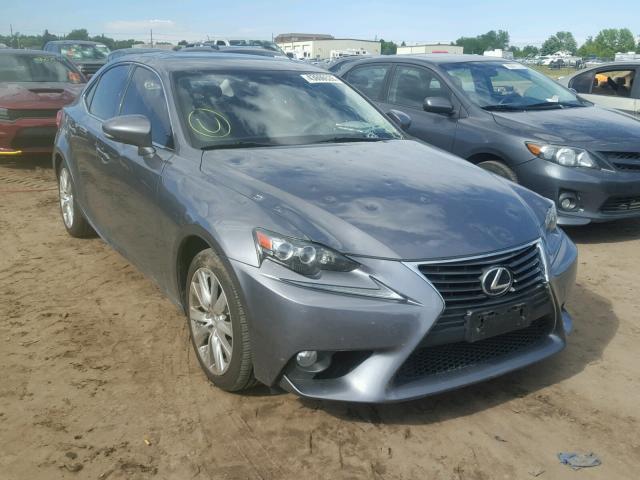 JTHCF1D24E5004638 - 2014 LEXUS IS 250 GRAY photo 1