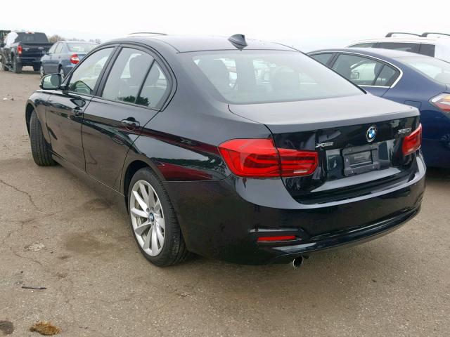 WBA8E5G56JNU47114 - 2018 BMW 320 XI BLACK photo 3