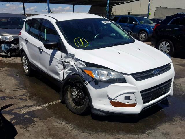 1FMCU0F77FUC35451 - 2015 FORD ESCAPE S WHITE photo 1