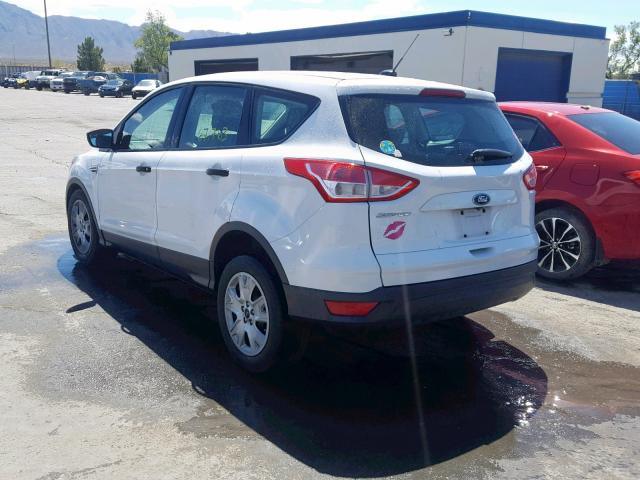 1FMCU0F77FUC35451 - 2015 FORD ESCAPE S WHITE photo 3