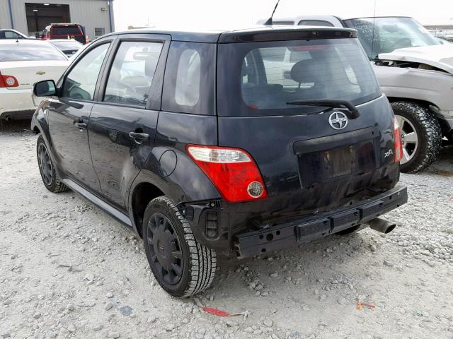 JTKKT624X65018478 - 2006 TOYOTA SCION XA BLACK photo 3