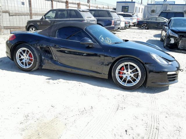 WP0CA2A81ES120797 - 2014 PORSCHE BOXSTER BLACK photo 9