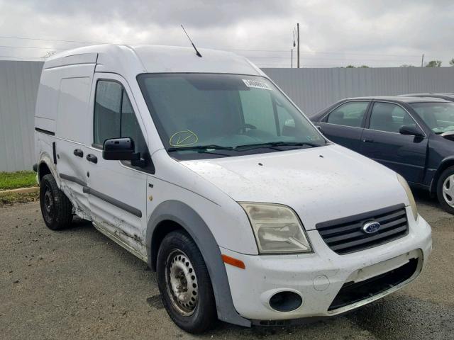 NM0LS7BN6AT034059 - 2010 FORD TRANSIT CO WHITE photo 1