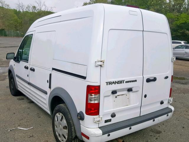 NM0LS7BN6AT034059 - 2010 FORD TRANSIT CO WHITE photo 3