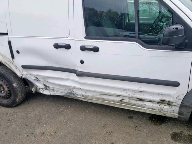 NM0LS7BN6AT034059 - 2010 FORD TRANSIT CO WHITE photo 9