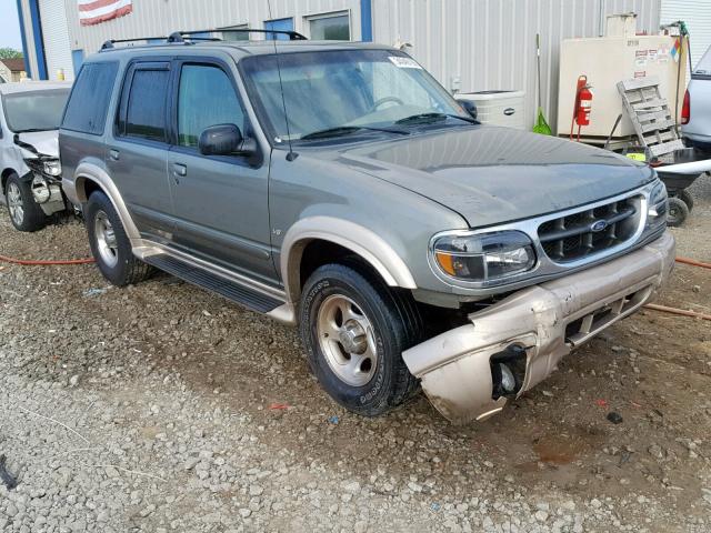 1FMZU64P51UB13910 - 2001 FORD EXPLORER E GREEN photo 1