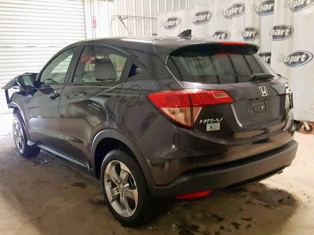 3CZRU5H5XHM708493 - 2017 HONDA HR-V EX CHARCOAL photo 3