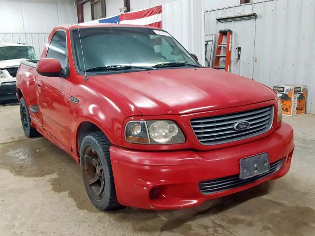 2FTZF0730YCA56580 - 2000 FORD F150 SVT L RED photo 1