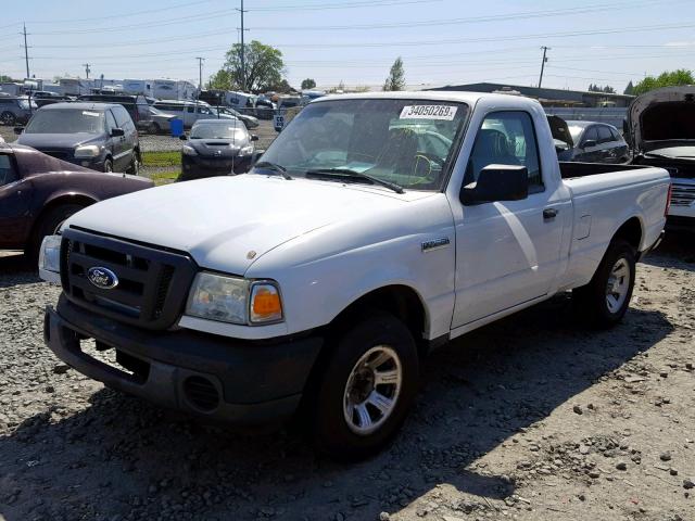 1FTYR10DX9PA64679 - 2009 FORD RANGER WHITE photo 2