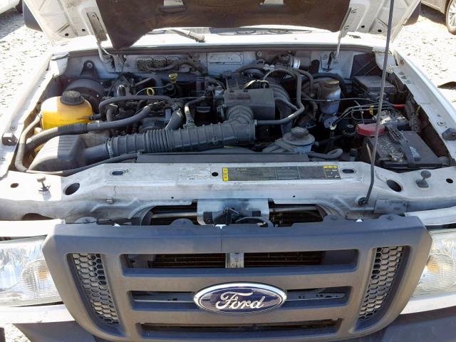 1FTYR10DX9PA64679 - 2009 FORD RANGER WHITE photo 7