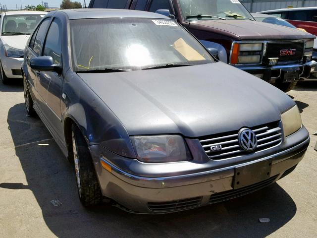 3VWSE69M75M044386 - 2005 VOLKSWAGEN JETTA GLI GRAY photo 1